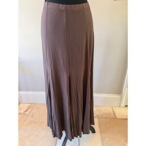 Karen Kane Brown Maxi Skirt